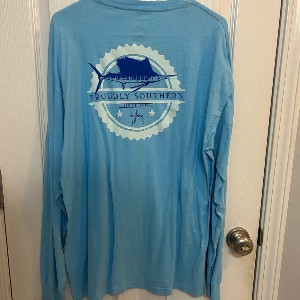 Guy Harvey Classic Blue Tee XL